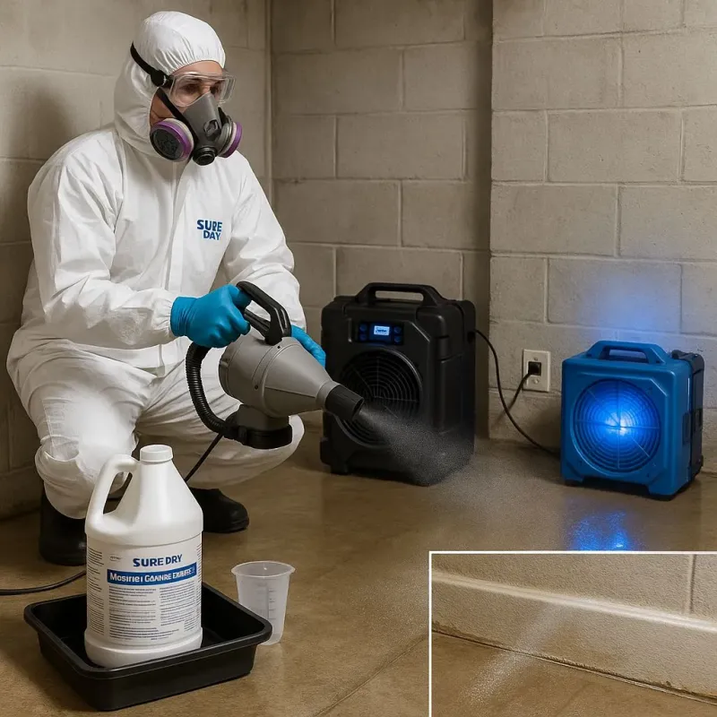 Sanitization and Odor Removal process in Whitmire, SC