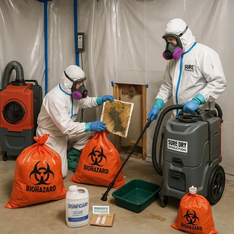 Contaminated Water Handling Protocols process in Whitmire, SC