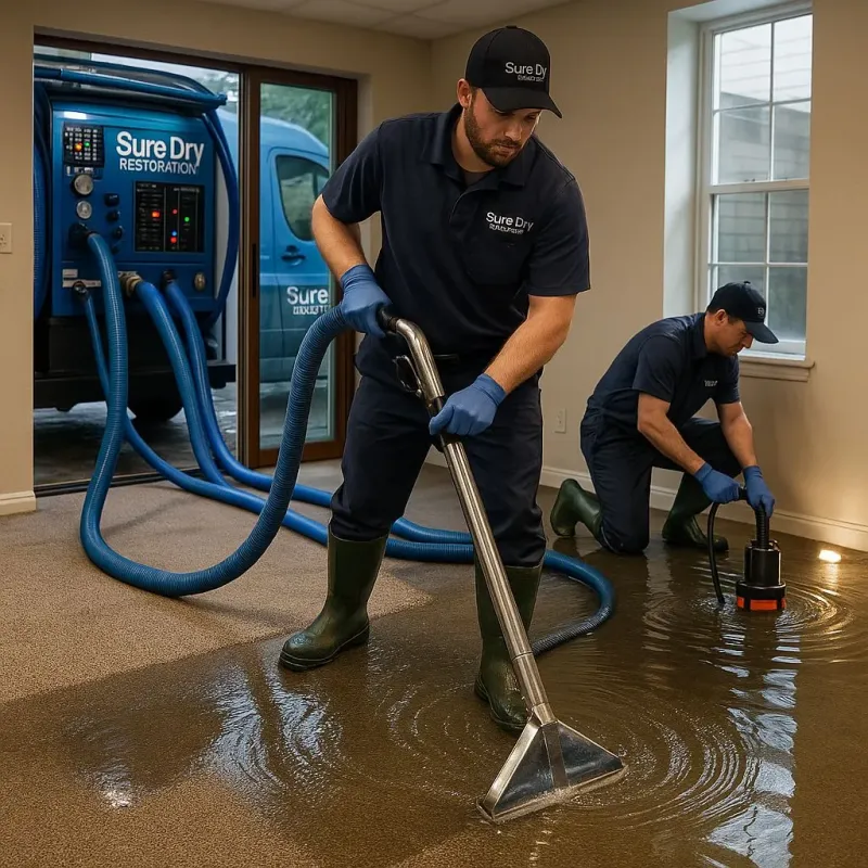 Water Extraction and Removal process in Whitmire, SC